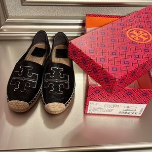 Black Tory Burch Ines Espadrilles